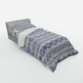 thumbnail image 2 of Ambesonne Tribal Bedding Set 3 Pcs, Mexico Aztec Boho, Twin, Mauve White, 2 of 2