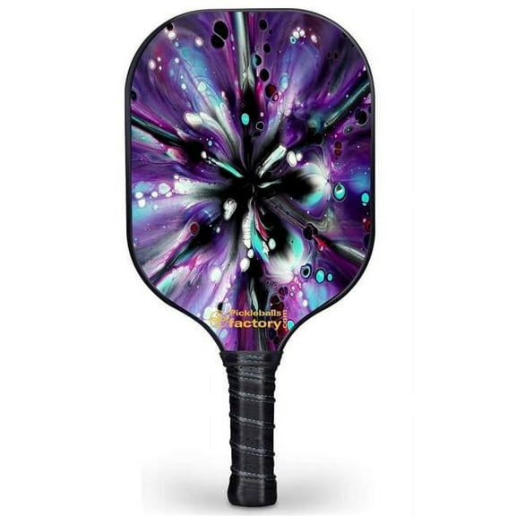 Pickleball Factory PB00033-7-C Near Me Pickleball Paddles - Flowers Bloom Pickleball for Beginners, Pickleball Park Near Me Best Starter Pickleball Paddle, Carbonfiber Graphite