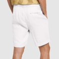 thumbnail image 4 of Gspmoly Shorts for Men, Muscle Men'S Casual Shorts Imitation Cotton and Linen Texture Shorts Solid Color Tied Five Quarter Pants Thin Men'S Shorts Swim Trunks for Men, 4 of 6