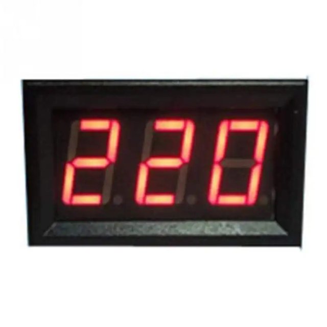 hilos DC5V-120V DC pantalla digital voltímetro digital voltímetro cabeza