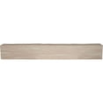 thumbnail image 3 of Ekena Millwork 8"W x 4"H x 10'L 3-Sided (U-beam) Riverwood Endurathane Faux Wood Ceiling Beam, White Washed, 3 of 17