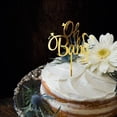thumbnail image 5 of Party Supplies Gold Acrylic Baby Shower Baby Girl Boy Birthday Cake Topper, by OANM studio, 5 of 6