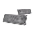 thumbnail image 3 of For GMC C1500/C2500 Suburban 1992 1993 Turn Signal/Parking Light Driver and Passenger Side | Pair | Lens And Housing | Clear Lens | Chrome Housing | GM2520108, GM2521108, 3 of 8