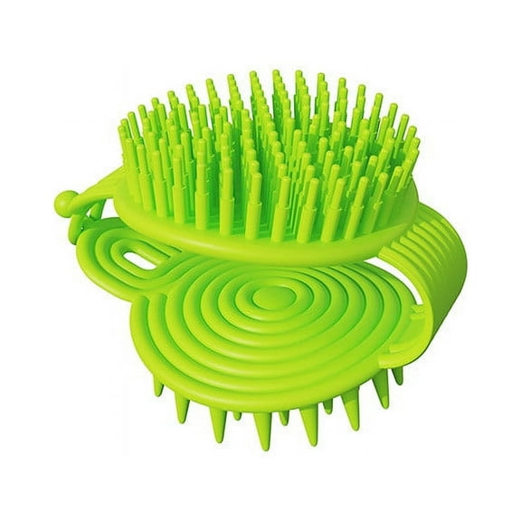 Soft Adhesive Double-sided Hair Brush Massager For Adults And Children, Shower Brush For Bathroom, Head Massage Brush