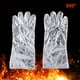 thumbnail image 5 of Guante aluminizado de la soldadura de la fundición del fuego de los guantes resistentes al calor largos del trabajo de la seguridad, 5 of 8