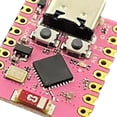 thumbnail image 4 of ESP32-C3 Placa desarrollo 3.3-6V Fuente alimentación ESP32 SuperMini baja potencia () Rosa, 4 of 9