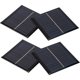thumbnail image 4 of 4pcs 1W 5.5V Micro paneles solares Módulo de células solares de alta tasa de conversión 95 x 95 mm, 4 of 5