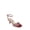 Met Pink, variant on Jewel Badgley Mischka Hayzel Metallic Kitten Heel Sandal