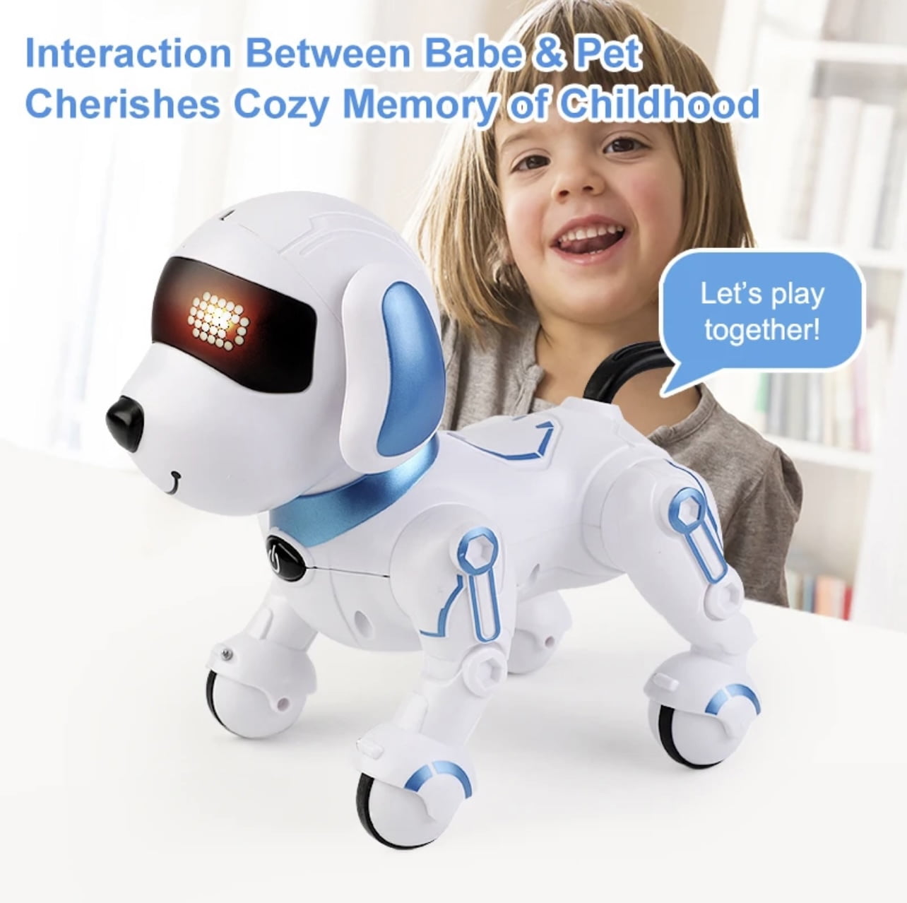 Inteleget Dog Smart Robot Dog Programmable, Orange
