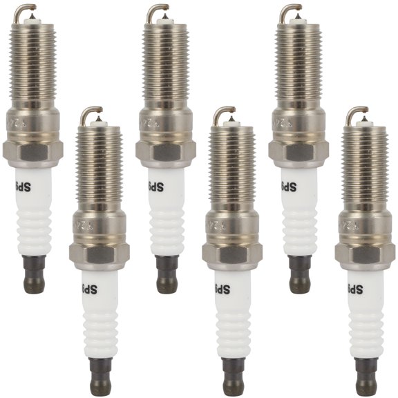 SCITOO Platinum Iridium Spark Plugs Compatible for Ford for F-150 2015-2021, Edge 2015-2020, for Fusion 2017-2019 & for Lincoln MKX 2016-2018, Navigator 2020-2021 - V6 2.7L 3.0L 3.5L ILTR6S8 6 Pcs