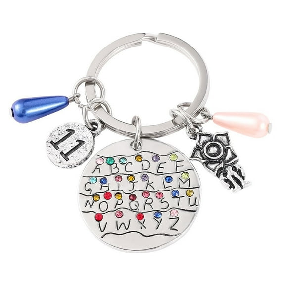 2Pcs Lovely Stranger Bag Charm Keychain, Cute Stranger Keyring for Fans Gifts, Alloy Pendant for All Ages, Ideal Gifts for Birthday Christmas New Year