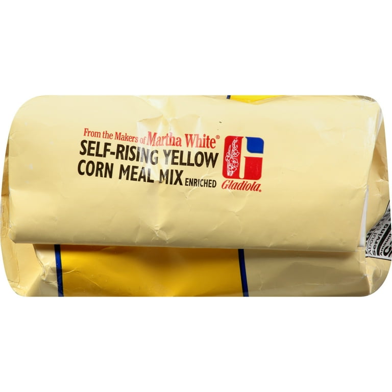 3 pack) Martha White Gladiola Self Rising Yellow Corn Meal Mix, 5