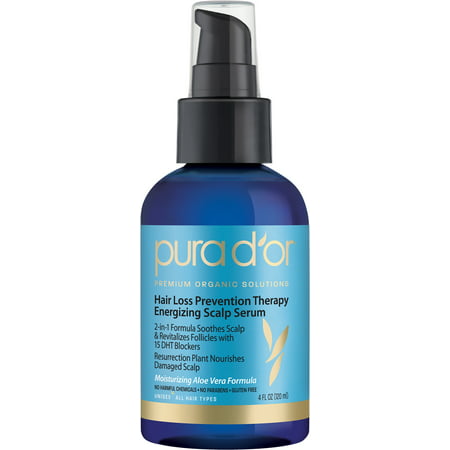 Pura D'or Hair Loss Prevention Therapy Energizing Scalp Serum, 4