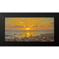 thumbnail image 2 of Adamov, Alexey 18x11 Black Modern Framed Museum Art Print Titled - Evening by the Sea, 2 of 5