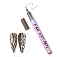thumbnail image 1 of Bolígrafos, pinceles y herramientas para hacer puntos para decoración de uñas, esmalte de uñas, grafiti, 12 colores de manicura N1R0, 1 of 7