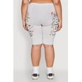 thumbnail image 5 of Womens Plus Size Living My Best Life Graphic Shorts, 5 of 5