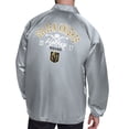 thumbnail image 2 of Men's Starter  Gray Vegas Golden Knights Retro Logo Raglan Coaches Full-Snap Jacket, 2 of 2