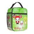 thumbnail image 2 of Kawaii jj Mikey Maizen Lunch Bags Tote Shoulder Bag Insulated Lunch Box Picnic Beach Work, 2 of 9