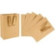 thumbnail image 1 of Paquete de 10 bolsas de papel con asas, 15 x 20 x 6 cm, de papel kraft marrón. Bolsas para compras, bolsas para fiestas, bolsas para tiendas, bolsas para mercancía., 1 of 8