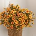 thumbnail image 4 of SHIMELE Artificial Chamomile Flower Bouquet Simulation Fake Floral Decoration for Home, Office, Wedding Photography Props, Lifelike Indoor Decor, 4 of 6