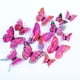 thumbnail image 4 of 12pcs 3d Three-dimensional Double-layer Simulation Butterfly Stickers, Creative Simulation Butterfly Refrigerator Self-adhesive Sticker Magnet With Glue Sticker, Wardrobe Sticker, 4 of 5