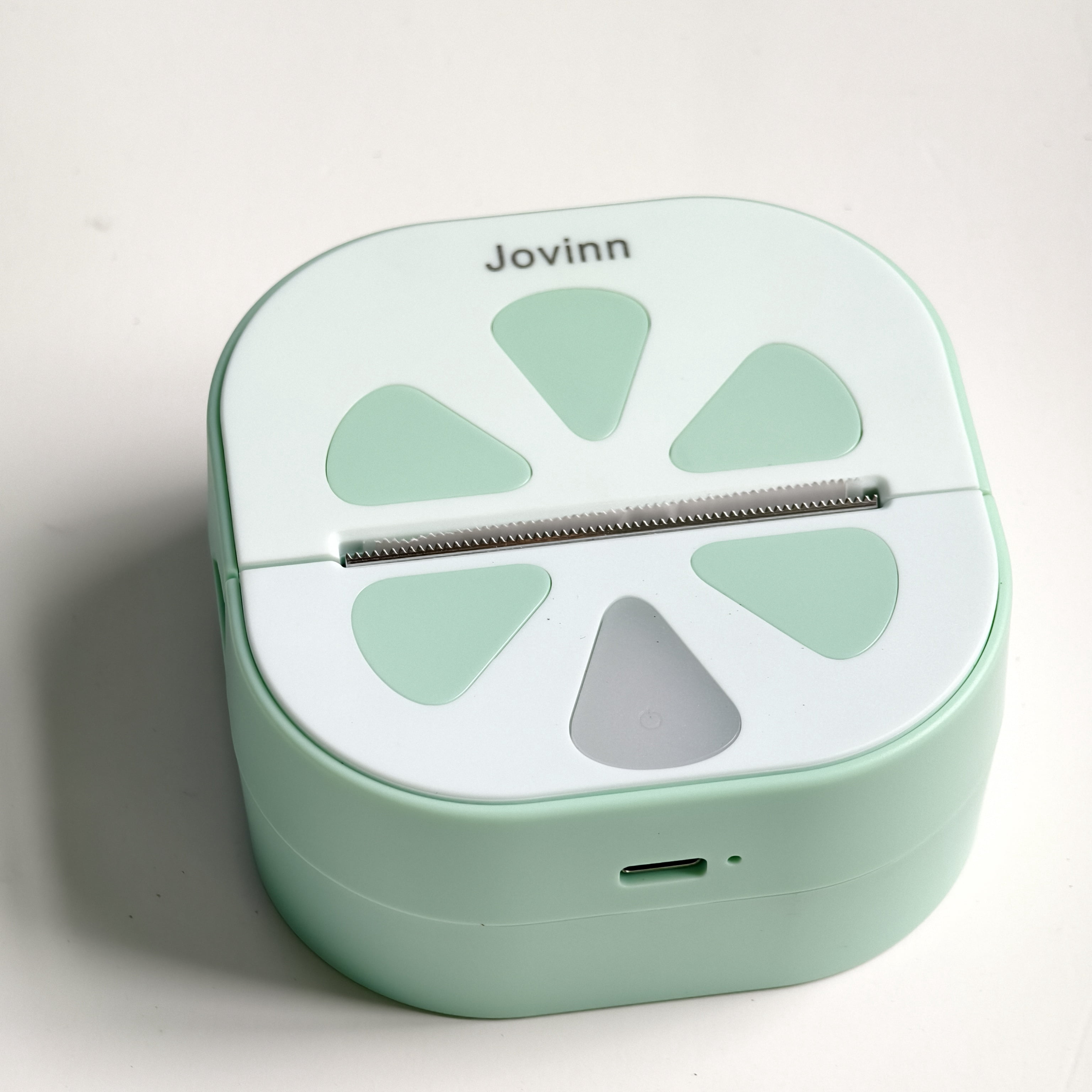 Jovinn Sticker Printer, Bluetooth Portable Pocket Sticker Printer with 3 rolls, Inkless Thermal Sticker Maker Machine for Notes, Journal, Kids Gift