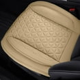 thumbnail image 5 of AuroraX Car Seat Cushions for Driving Comfortable Back & Sciatica Pain Relief Soft Breathable Car Seat Cushions for Driving (Beige), 5 of 6