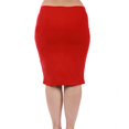 thumbnail image 6 of InstantFigure Curvy Plus Size Short Pencil Skirt 168024C, 6 of 9