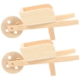 thumbnail image 4 of BESTYASH 2 Pcs Mini Wheelbarrow Decor Models for Home Decor Simulated Mini Furniture, 4 of 7