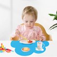 thumbnail image 4 of Tapis en silicone pour Enfants, Napperon en Forme de Nuage, Napperon Antidérapant et Imperméable, 4 of 5