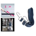 thumbnail image 4 of Heavy Duty Elástico BUNGEE CORD Correa De Equipaje De Viaje Con Ganchos Azul 2m, 4 of 8