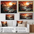 thumbnail image 4 of Designart "China Dragons horizon" Chinese Wall Art Print, 4 of 5