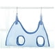 thumbnail image 1 of 1 hamaca de aseo para perros y gatos, azul (M), kit de hamaca de aseo para mascotas, tela de 3 capas con lazo de aseo ajustable y ganchos en D de acero inoxidable., 1 of 5