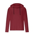 thumbnail image 6 of Gifts Dianli Casual Unisex Summer Solid-Color Long Sleeve Hooded Sun-Protection Top with Face Mask and Side Zipper Sunscreen Jacket Lightweight Breathable UV Protection Outdoor Travel, 6 of 9