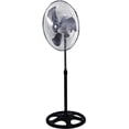 thumbnail image 3 of Ventilador de Pedestal 18 Metálico, Industrial oscilatorio Pedestal y Aspas de Metal, 18 Pulgadas, Altura Ajustable, Abanico de 3 Velocidades, Multifuncional para Hogar y Oficina, 3 of 5