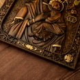 thumbnail image 2 of Our Lady of Perpetual Help Wood Carved Wall Decor Catholic Religious Items Home Decor Our Lady Statue Vintage Wall Art, 2 of 5