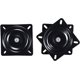 thumbnail image 1 of Paquete de 2 placas giratorias de repuesto para taburete de Bar de 10 pulgadas, plato giratorio cuadrado giratorio de 360 grados para silla reclinable, 1 of 5