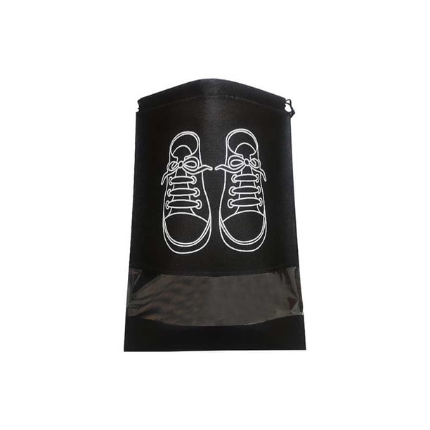 Bolsa de zapatos Matsuzay con bolsa de cuerda organizador de zapatos color negro