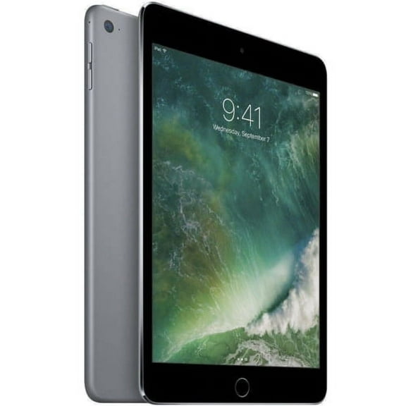 Restored Apple iPad Mini 4 128GB Wi-Fi + 4G Cellular (Unlocked) - Space Gray (Refurbished)
