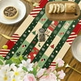 thumbnail image 4 of Wooowa 13x72Inch Christmas Table Runner, Festive Decorative Tablecloth, Holiday Tabletop Accents for Living Room and Dining Room, 4 of 7