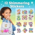 thumbnail image 5 of Kit de pintura con diamantes de gemas grandes para niños, 12 pegatinas, manualidades, bricolaje, pintura con diamantes 5D mágica por números, juguetes, regalo para niñas y niños, 5 of 5