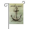thumbnail image 1 of EREHome Old Ship Anchor Garden Flag Decorative Holiday Home Flag 12x18 Inches, 1 of 1