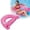 B, variant on Inflatable U-Shaped Pool Float with Cup Holders & Handles, Heavy-Duty Water Lounge Float for Summer Pool Beach Lake