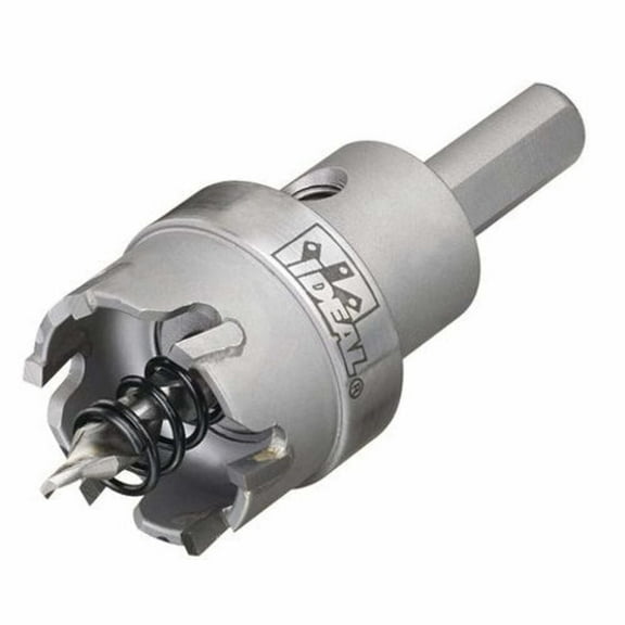 Ideal Industries Tko 1 Inch Carbide-Tipped Hole Cutter For Sheet Metal And Steel