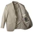 thumbnail image 2 of Spring Notion Big Boys' Two Button Blazer, Tan, 2 of 3