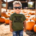thumbnail image 3 of Only Child to Big Brother Sibling Reveal Announcement Shirt for Boys Big Brother Sibling Outfit Military Green Shirt, 3 of 6