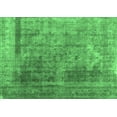 thumbnail image 1 of Ahgly Company Indoor Rectangle Abstract Emerald Green Contemporary Area Rugs, 5' x 7', 1 of 4