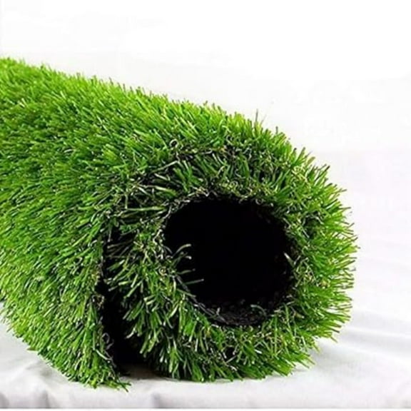 Artificial Grass (15 Square Feet), Realistic Fake Grass Deluxe Turf Synthetic Thick Lawn Pet Turf, 1 3/8” Height, Outdoor Decor, Customized
