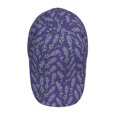 thumbnail image 6 of Wukai Lavender Flowers Baseball Cap: Comfortable, Stylish, and Adjustable Hat for Sports, Daily Wear, and Outdoor Activities-One Size, 6 of 7