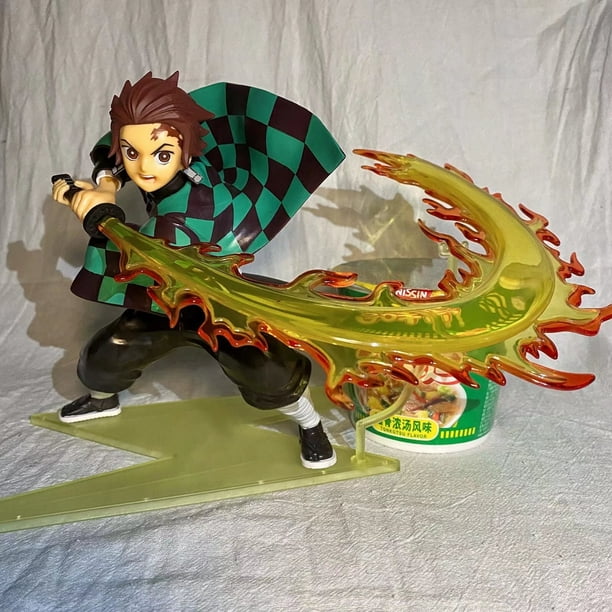 Demon Slayer Kyojflats Rengoku Anime Figura de acción, ZERO Kimetsu No Yaiba, Figura de respiración de llama, Rengoku17 cm sin caja al por menor zhangyuxiang unisex